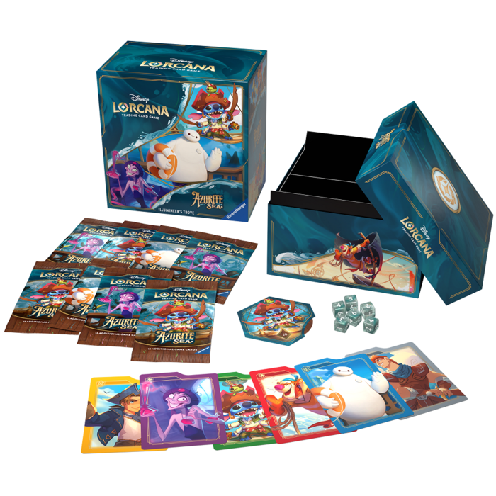 Ravensburger Disney Lorcana TCG Azurite Sea Illumineer's Trove **LIMIT 1 PER CUSTOMER**