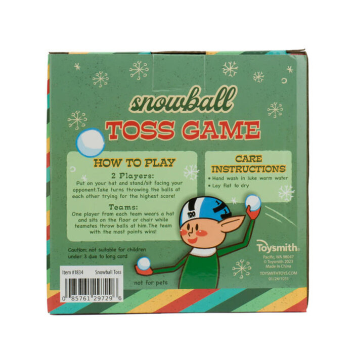 Misc Board Games Snowball Toss Game