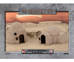 Gale Force Nine Battlefield in a Box: Galactic Warzones: Desert Buildings