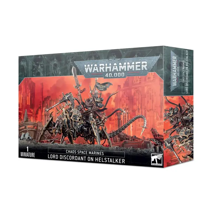 Games Workshop Warhammer 40K: Chaos Space Marines - Lord Discordant on Helstalker