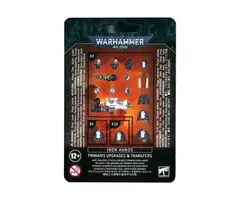 Games Workshop Warhammer 40K: Space Marines (Iron Hands) - Primaris Upgrades & Transfers
