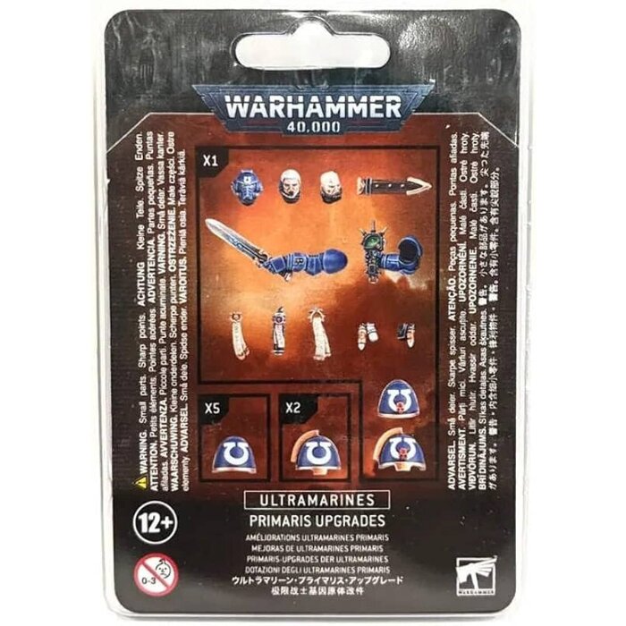 Games Workshop Warhammer 40K: Space Marines (Ultramarines) - Primaris Upgrades