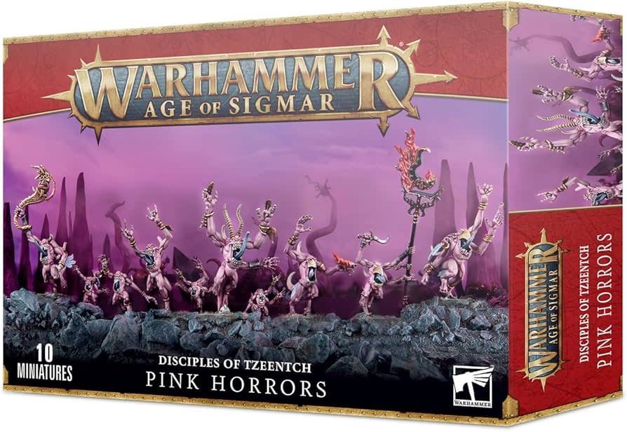 Games Workshop Warhammer 40K: Chaos Daemons (Tzeentch)/Age of Sigmar: Disciples of Tzeentch - Pink Horrors