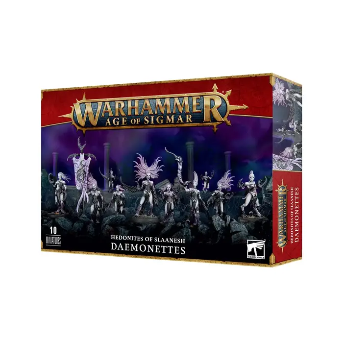 Games Workshop Warhammer 40K: Chaos Daemons (Slaanesh)/Age of Sigmar: Hedonites of Slaanesh - Daemonettes