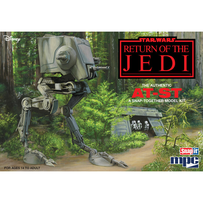 MPC Models Star Wars: Return of the Jedi AT-ST Model Kit (1:100 Scale)