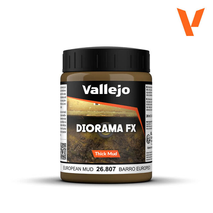 Vallejo Vallejo Diorama FX: Thick Mud -