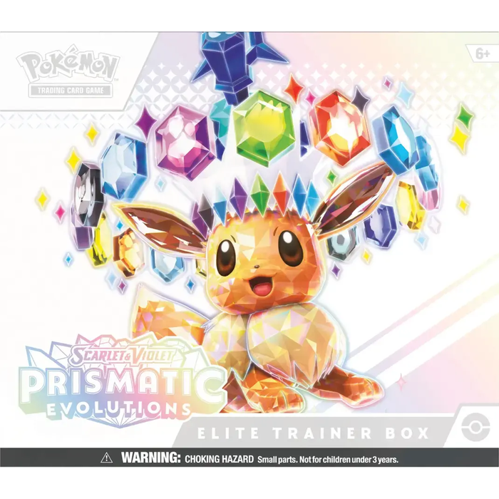 The Pokemon Company International *LIMIT OF 1 PER CUSTOMER* Pokemon TCG - Scarlet & Violet Prismatic Evolutions: Elite Trainer Box