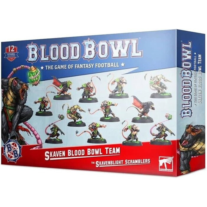 Games Workshop Blood Bowl: Skaven Team - The Skavenblight Scramblers