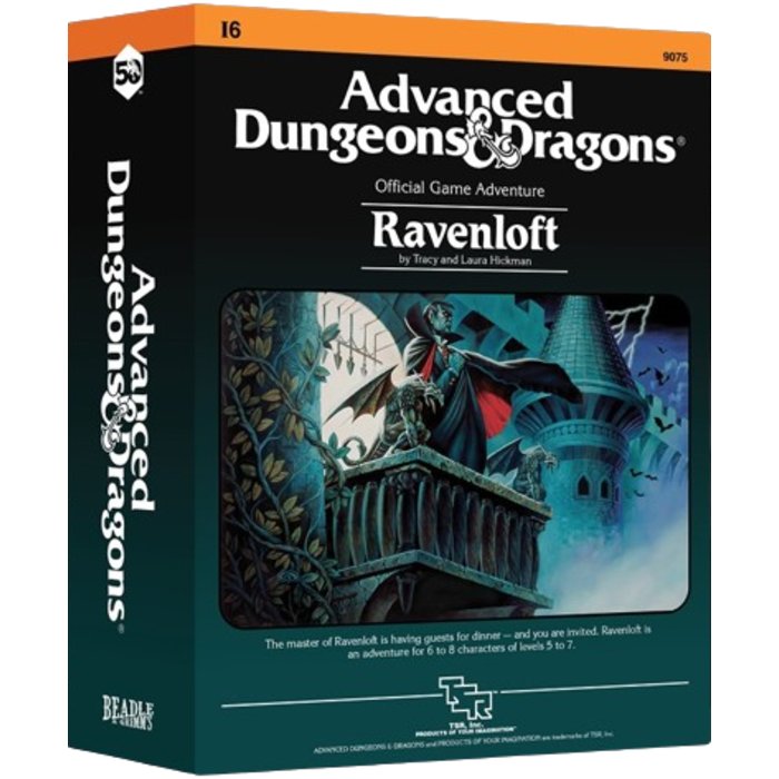 Beadle & Grimm's 8-Piece RPG Dice Set Plus Coin: D&D Classic Modules -