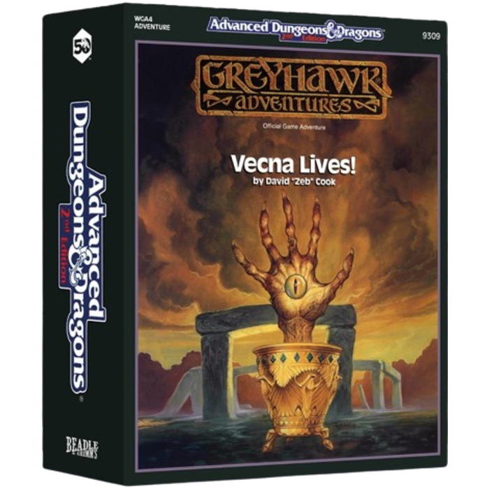 Beadle & Grimm's 8-Piece RPG Dice Set Plus Coin: D&D Classic Modules -