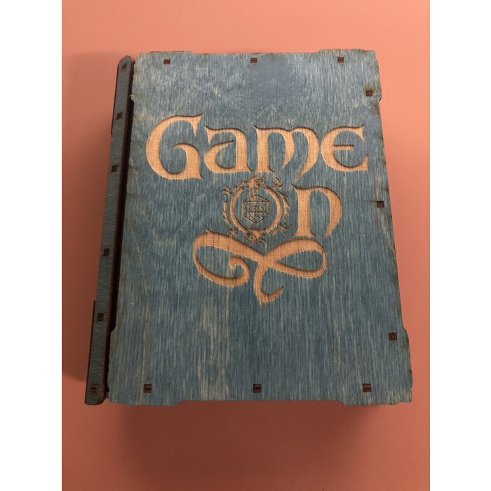 Redline Engraving Wooden 14-piece Tome of Dice