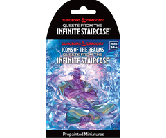 Wizkids/NECA LLC D&D Icons of the Realms: Miniature Booster - Quests from the Infinite Staircase