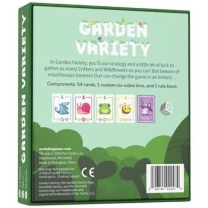 TeeTurtle Games Garden Variety