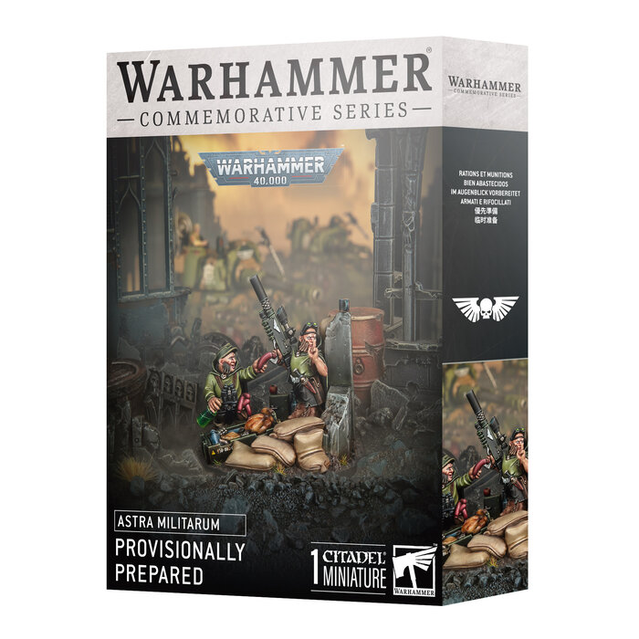 Games Workshop Warhammer 40K: Commemorative Series - Provisionally Prepared