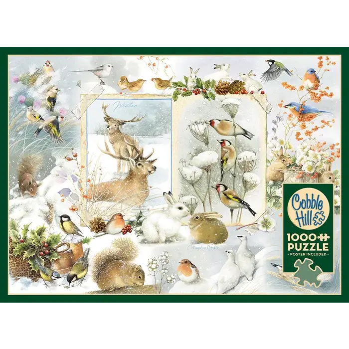 Cobble Hill Puzzles 1000 pcs - Nature Journal: Winter