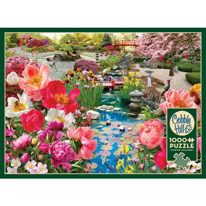 Cobble Hill Puzzles 1000 pcs - Japanese Garden