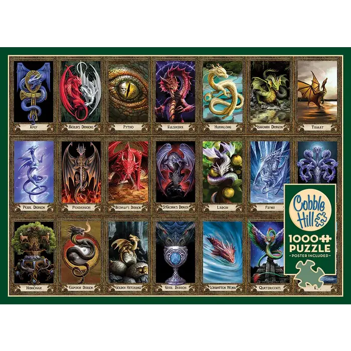 Cobble Hill Puzzles 1000 pcs - Dragon Oracle