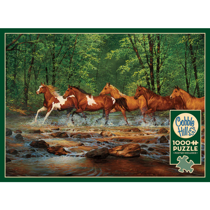 Cobble Hill Puzzles 1000 pcs - Spring Creek Run