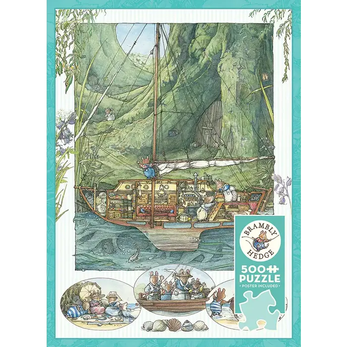 Cobble Hill Puzzles 500 pcs - Brambly Hedge All Aboard!