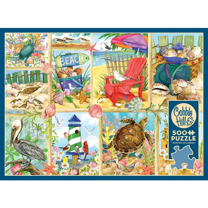 Cobble Hill Puzzles 500 pcs - Day at the Beach