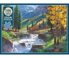 Cobble Hill Puzzles 500 pcs - Bear Falls