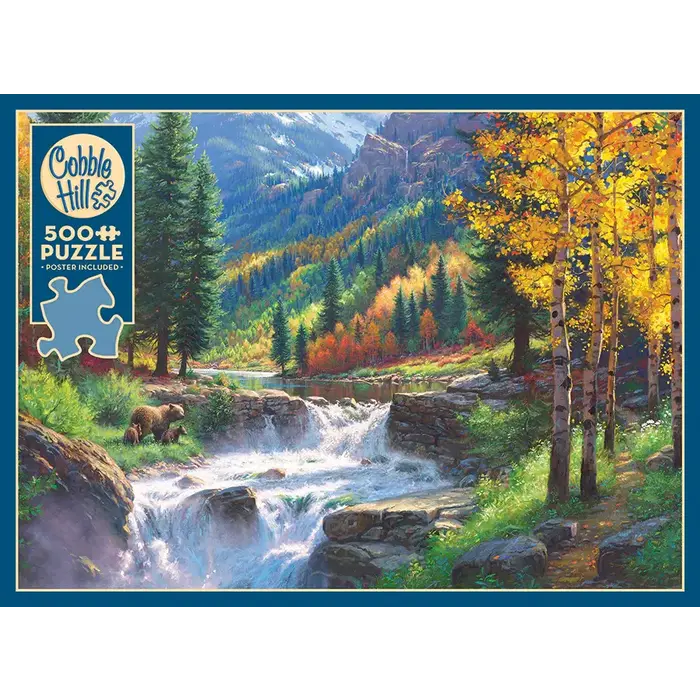 Cobble Hill Puzzles 500 pcs - Bear Falls