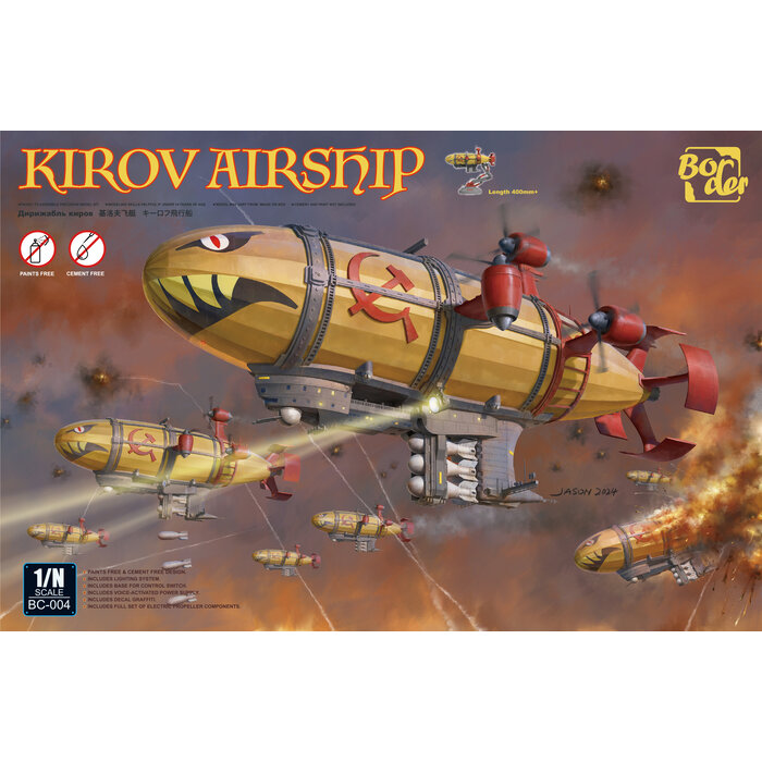 Misc Toys Kirov Airship "Command and Conquer" Model Kit