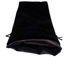 Fanroll Velvet Dice Bag with Satin Interior -