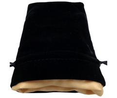 Fanroll Small Velvet Dice Bag with Satin Interior -