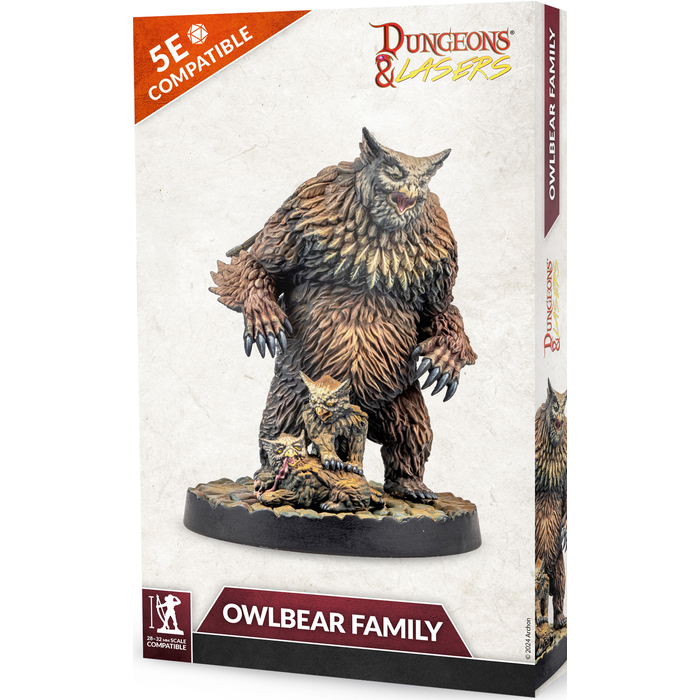 Archon Studio Dungeons & Lasers: Owlbear Family