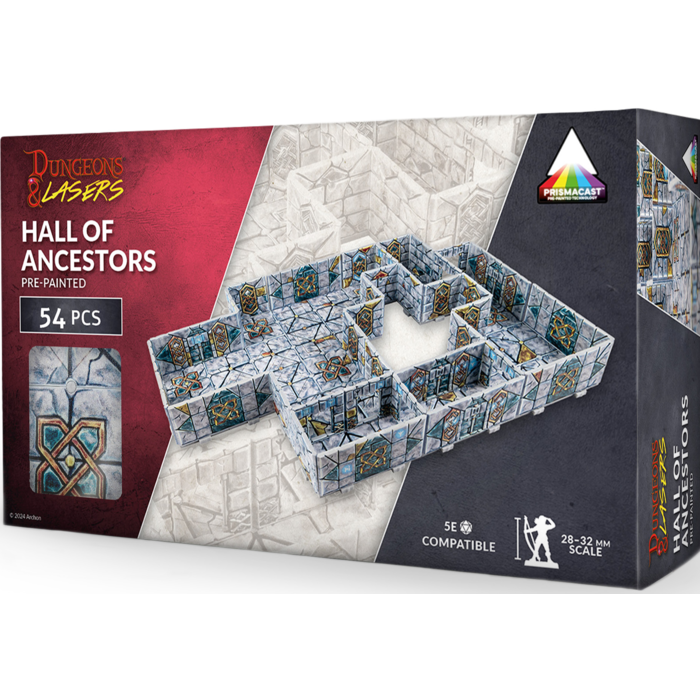 Archon Studio Dungeons & Lasers: Halls of Ancestors Pre-Painted