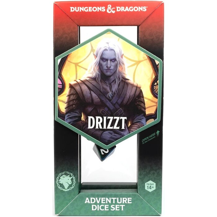 Sirius Dice 7-Piece RPG Dice Set - Drizzt