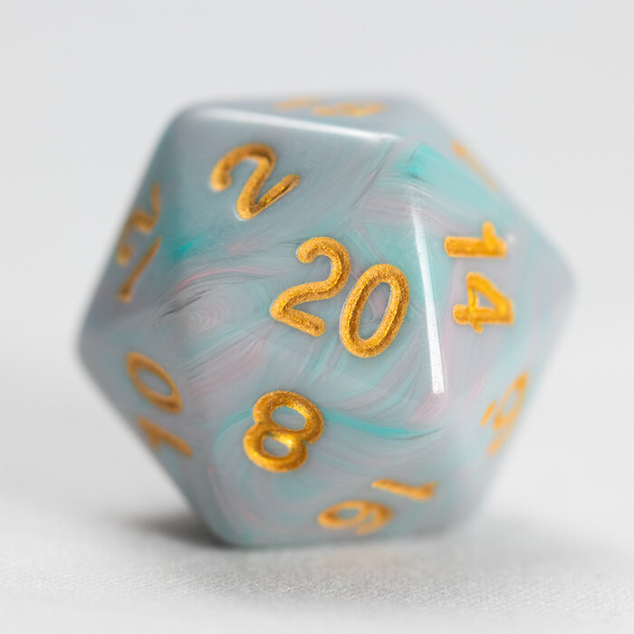 Sirius Dice 7-Piece RPG Dice Set: Unicorn -