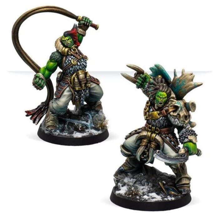 Corvus Belli Warcrow: Northern Tribes - Orc Officers