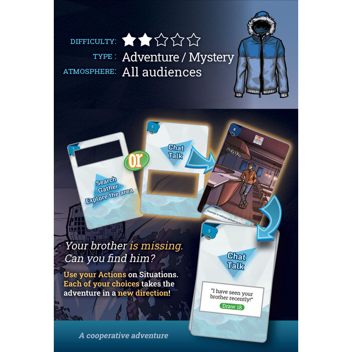 Lucky Duck Games Back Stories: Alone Under the Ice