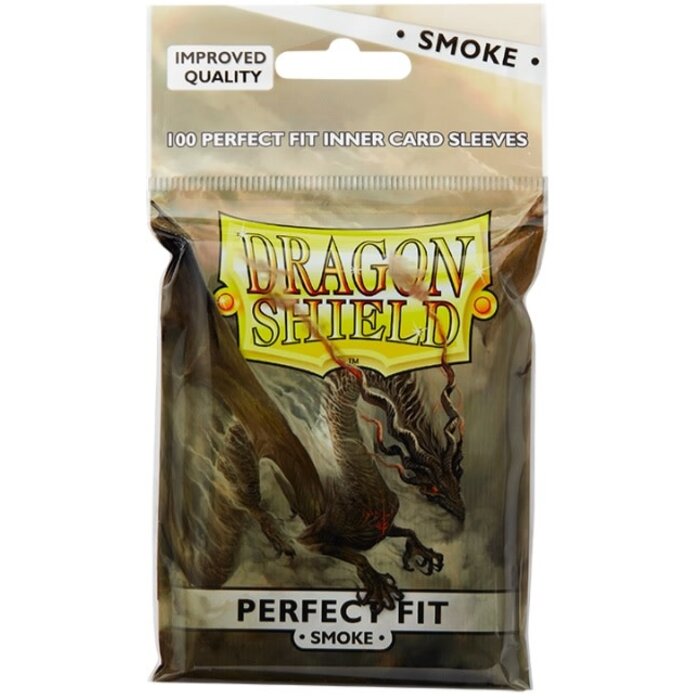Arcane Tinmen Sleeves - 63x88mm - Dragon Shield - 100/pk - Perfect Fit - Smoke