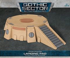 Gale Force Nine Battlefield in a Box: Gothic Sector: United Frontier Landing Pad