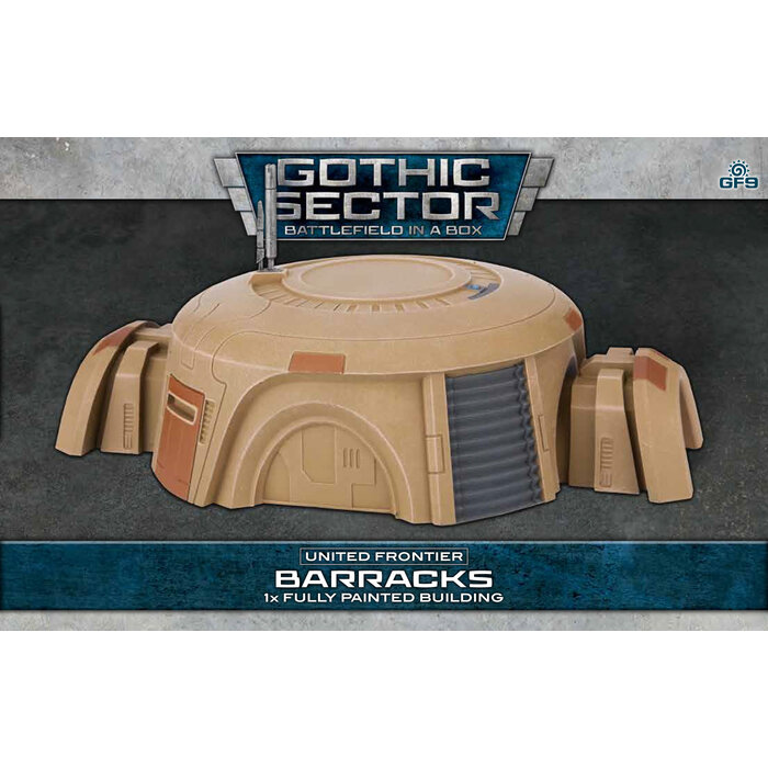 Gale Force Nine Battlefield in a Box: Gothic Sector: United Frontier Barracks