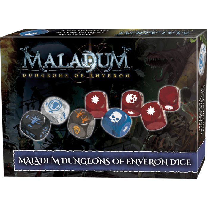 Battle Systems Maladum: Dungeons of Enveron: Dice