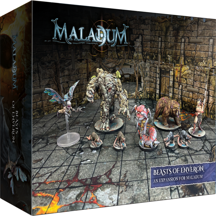 Battle Systems Maladum: Dungeons of Enveron: Beasts of Enveron Expansion