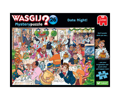 Jumbo Puzzles 1000 pcs - WASGIJ Mystery: #26, Date Night!