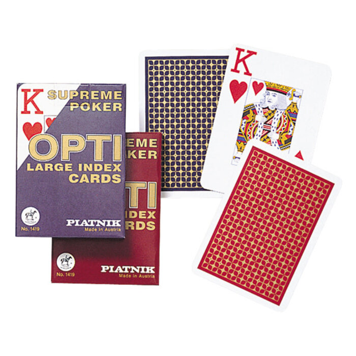 Piatnik Playing Cards - Piatnik: Large Index (Large Print)