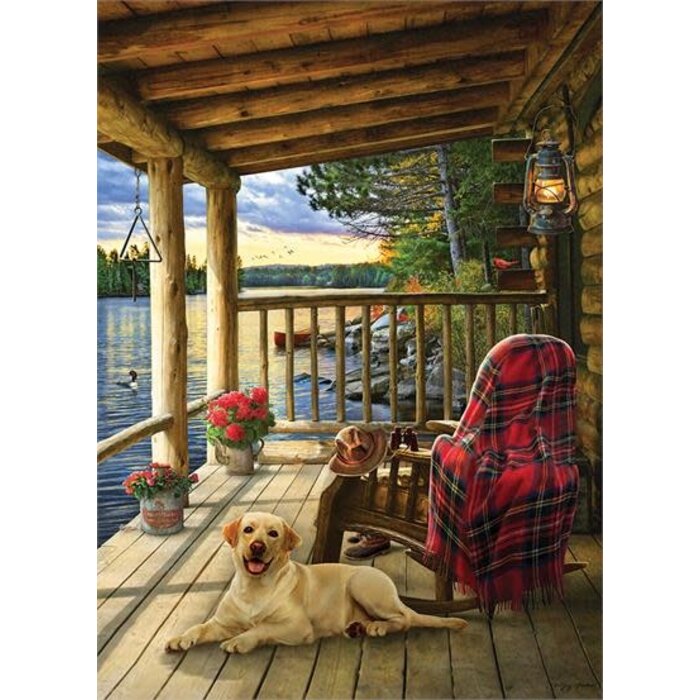 Cobble Hill Puzzles 1000 pcs - Cabin Porch