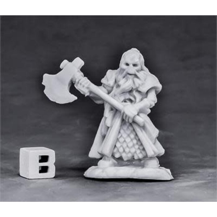 Reaper Miniatures Dark Heaven Bones: Undead Dwarf Fighter