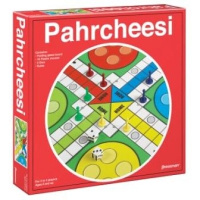 Pressman Red Box: Pahrcheesi (Parcheesi)
