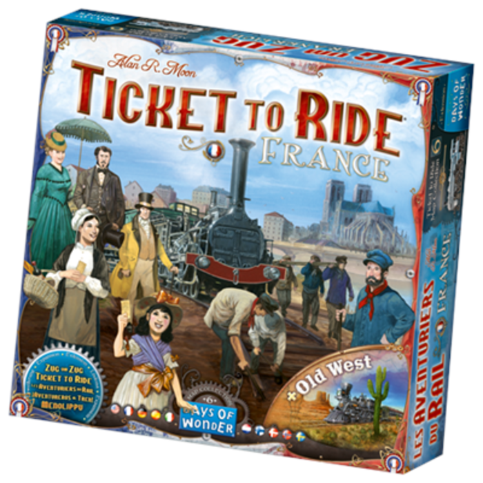 Days of Wonder Ticket to Ride: Map Collection 6 - France & Old West