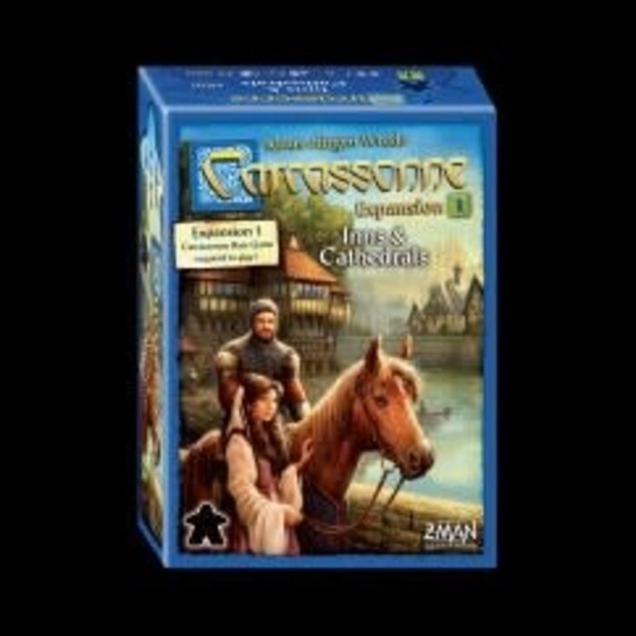 Z-Man Games Carcassonne Second Edition Expansion 1: Inns & Cathedrals