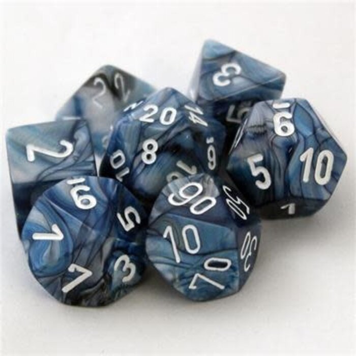 Chessex 7-Piece RPG Dice Set: Lustrous (Assorted Colours)