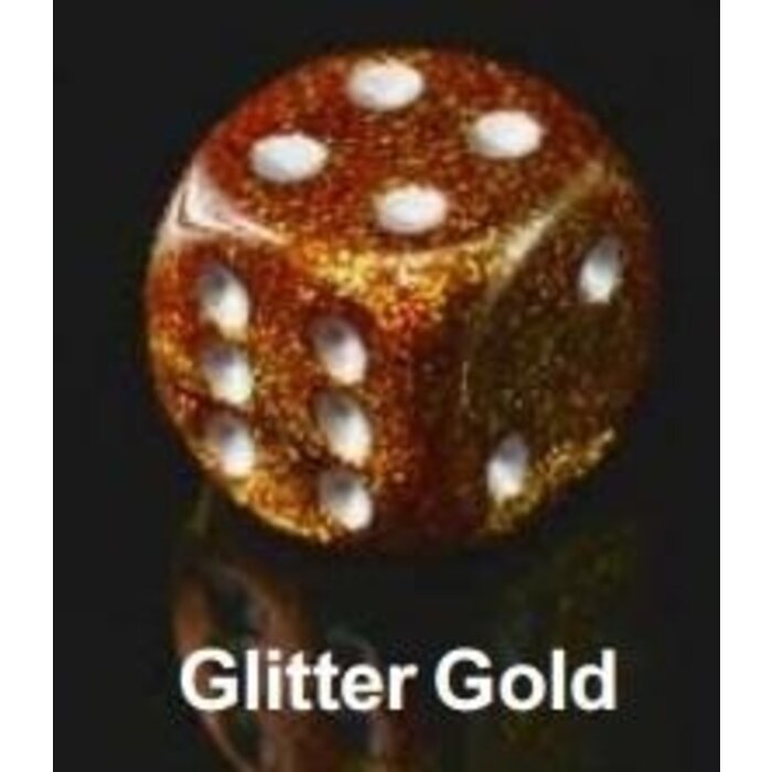 Chessex 36d6 Dice Block (12mm): Glitter (Assorted Colours)