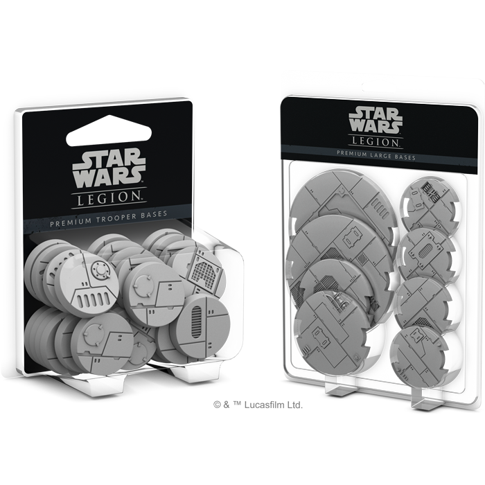 Fantasy Flight Games Star Wars - Legion: Premium Bases (Assorted Sizes)